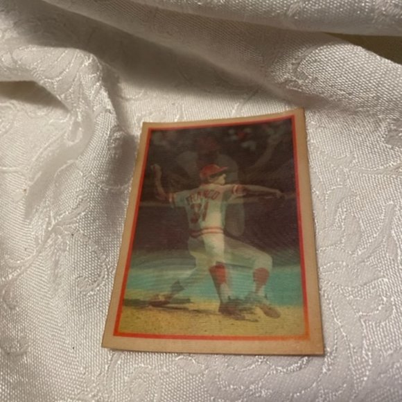 Vintage 1987  SportFlics John Franco #192 Cincinnati Reds Baseball Card. Fair - Picture 5 of 7